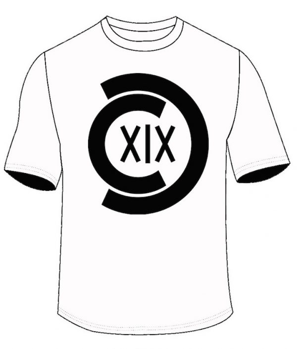 219WHTB White '219 Logo' T-Shirt